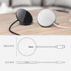 Baseus Simple Mini MagSafe – Qi-Ladegerät 15 Watt, induktive Ladung, 1,5 Meter Länge – Weiteres Produktbild 8