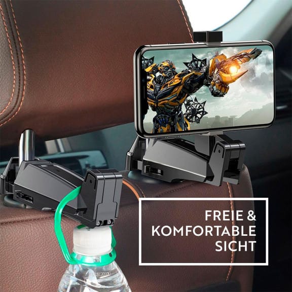 Baseus Smartphone Halterung – Rücksitz Handyhalterung, Smartphone Halterung Kopfstütze für verschiedene Modelle – Weiteres Produktbild 7 Baseus Smartphone Halterung – Rücksitz Handyhalterung, Smartphone Halterung Kopfstütze für verschiedene Modelle – Weiteres Produktbild 7