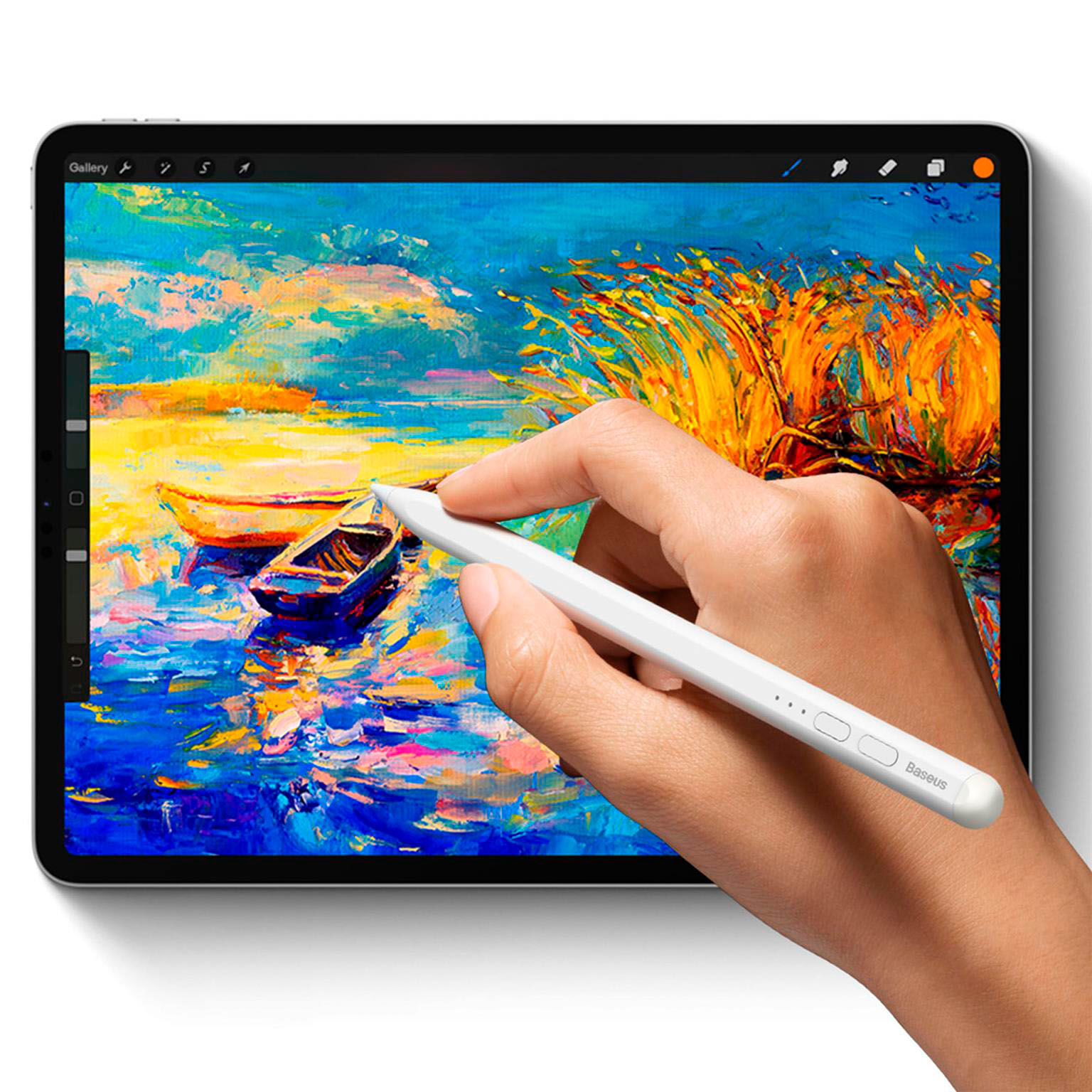 Baseus Stylus – mit Palm Rejection für iPad Modelle, Smooth Writing Active Series, Laden über USB-C mit Ladekabel – Weiteres Produktbild 7