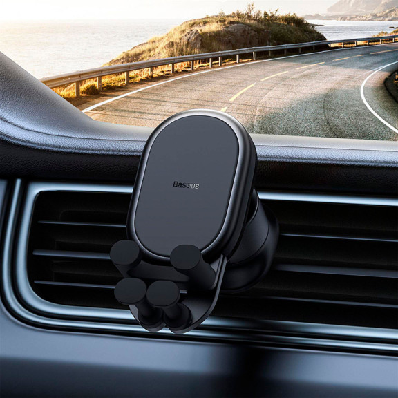 Baseus Autohalterung - Universelle Lüftungsschlitz Halterung für Smartphones, Stable Series – Weiteres Produktbild 5