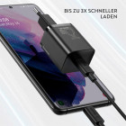Baseus Super Si 1C Schnellladegerät USB Typ C 25W – USB-C Schnellladegerät für Smartphone, Tablet, Laptop – Weiteres Produktbild 6