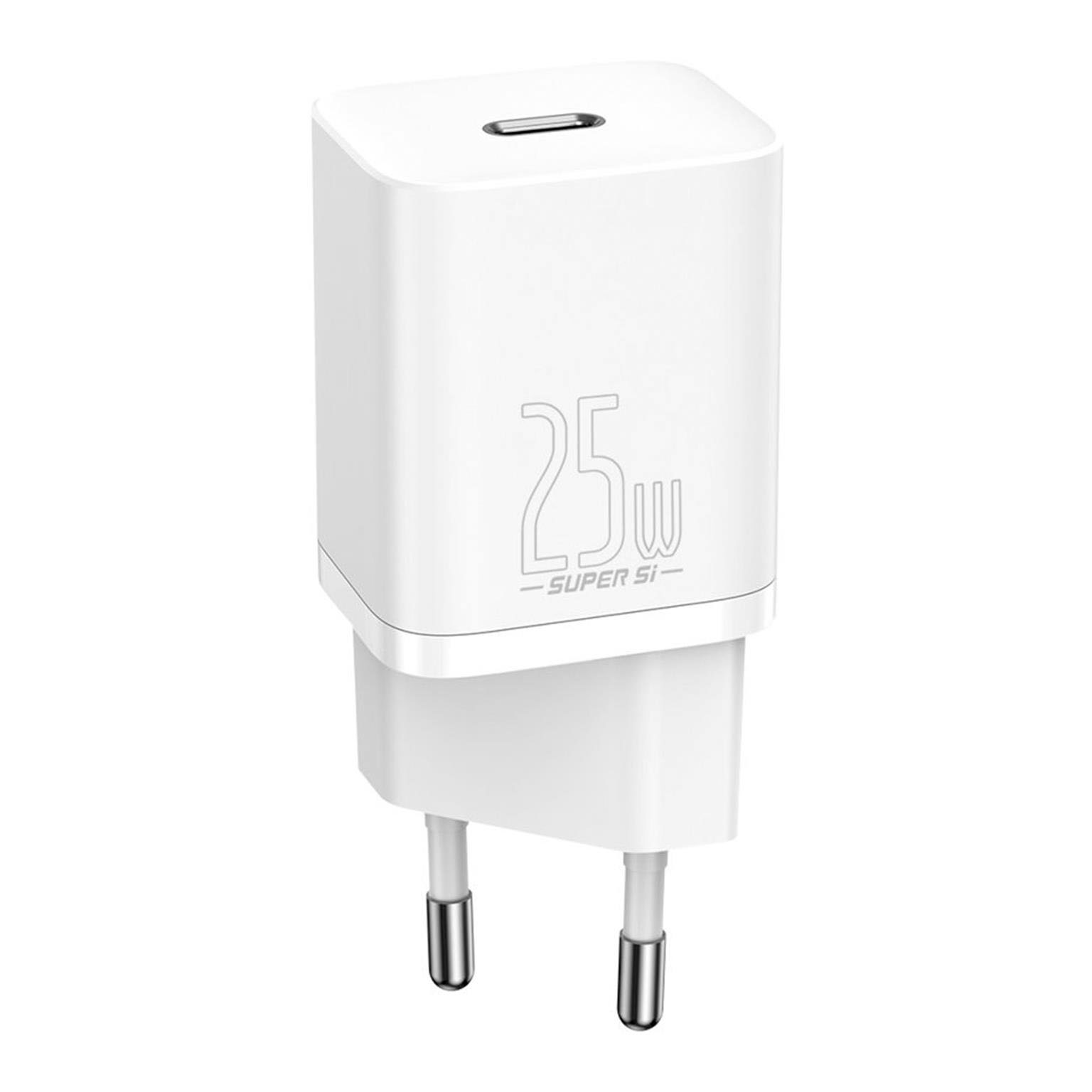 Baseus Super Si 1C Schnellladegerät USB Typ C 25W – USB-C Schnellladegerät für Smartphone, Tablet, Laptop – Weiteres Produktbild 1 Baseus Super Si 1C Schnellladegerät USB Typ C 25W – USB-C Schnellladegerät für Smartphone, Tablet, Laptop – Weiteres Produktbild 1