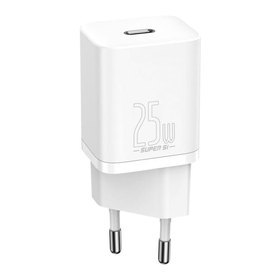Baseus Super Si 1C Schnellladegerät USB Typ C 25W – USB-C Schnellladegerät für Smartphone, Tablet, Laptop – Weiteres Produktbild 1 Baseus Super Si 1C Schnellladegerät USB Typ C 25W – USB-C Schnellladegerät für Smartphone, Tablet, Laptop – Weiteres Produktbild 1