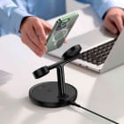 Baseus Swan 3-in1 Qi-Ladegerät – Induktives Laden für iPhone MagSafe, iWatch und AirPods – Weiteres Produktbild 6