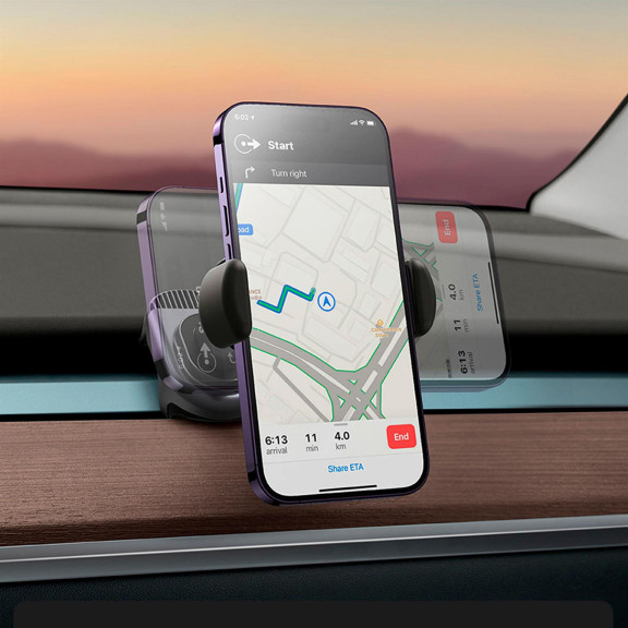 Revolutionäre High-End Baseus T-Space Handy-Autohalterung Solar für Tesla Model 3/Y - sicher & effizient – Weiteres Produktbild 6