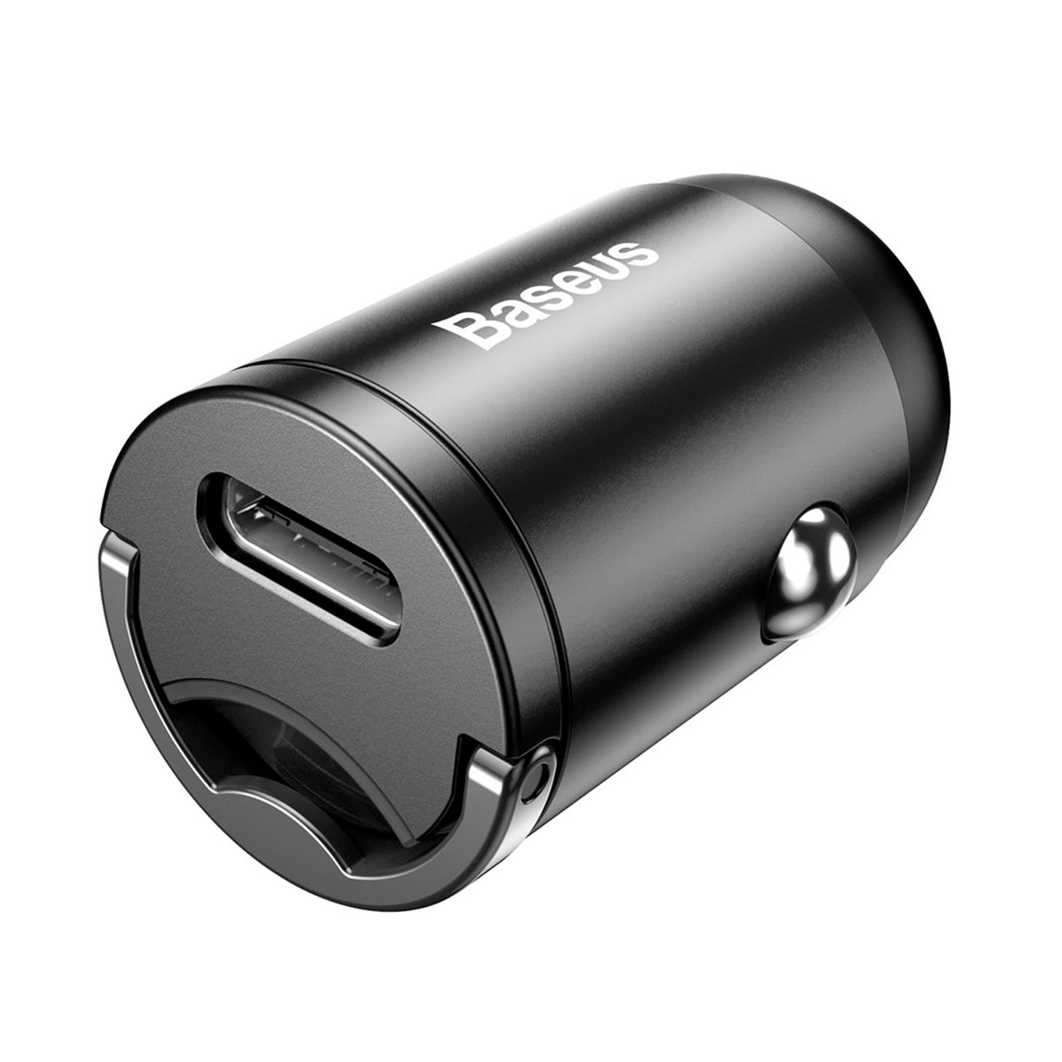 Baseus Autoladegerät – Kfz USB-Ladegerät im Zigarettenanzünder für Smartphones, USB-C, 30W – Weiteres Produktbild 3