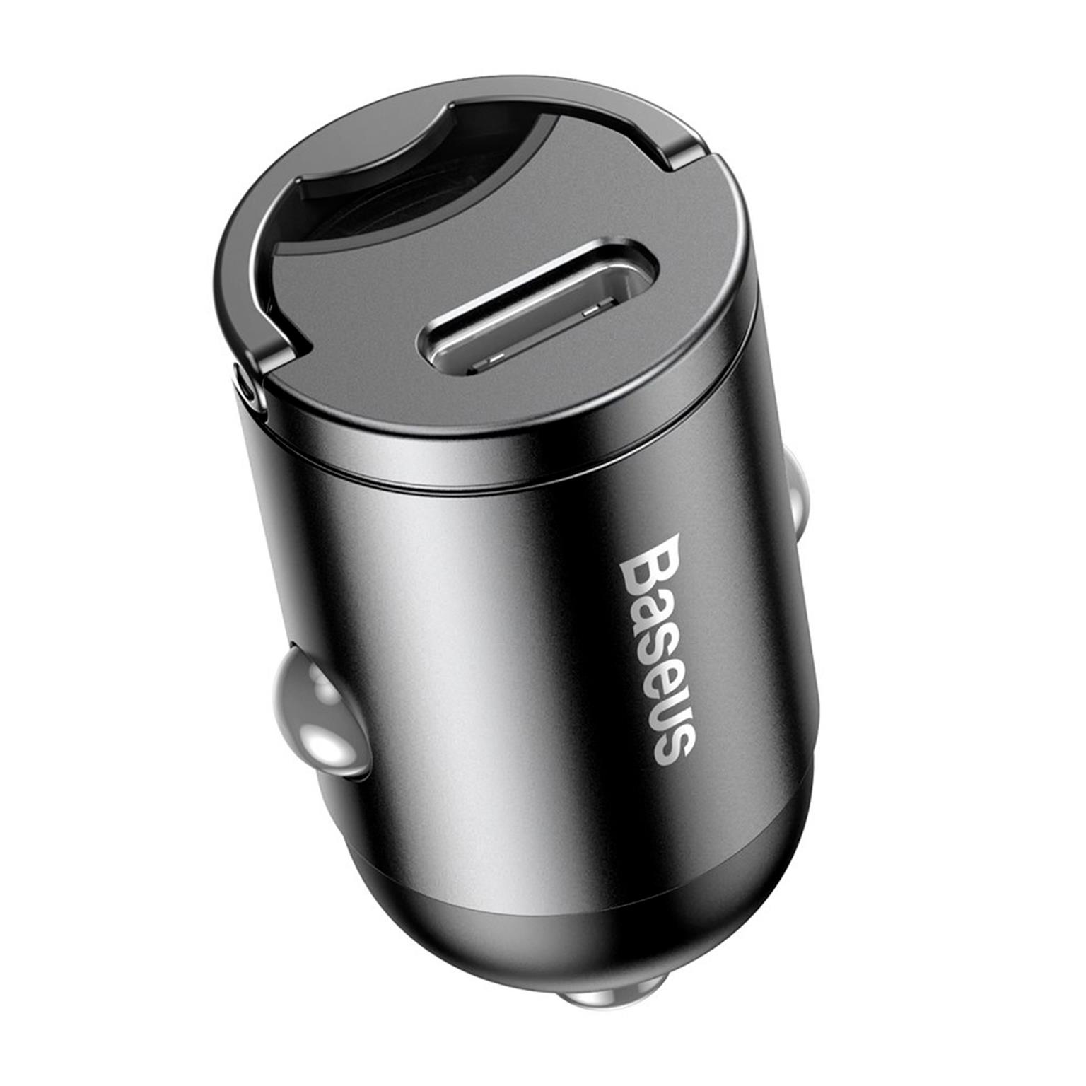 Baseus Autoladegerät – Kfz USB-Ladegerät im Zigarettenanzünder für Smartphones, USB-C, 30W – Weiteres Produktbild 5