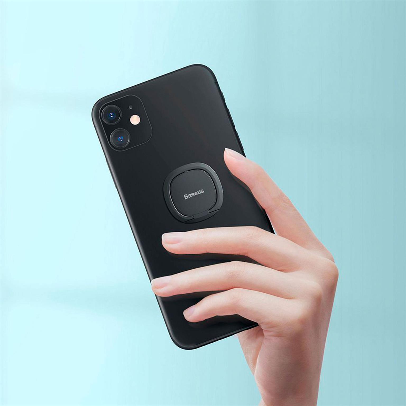 Baseus Ultradünner Selbstklebender Ringhalter – Handy Ringhalter, Ultradünner Ringhalter für Smartphones – Weiteres Produktbild 1