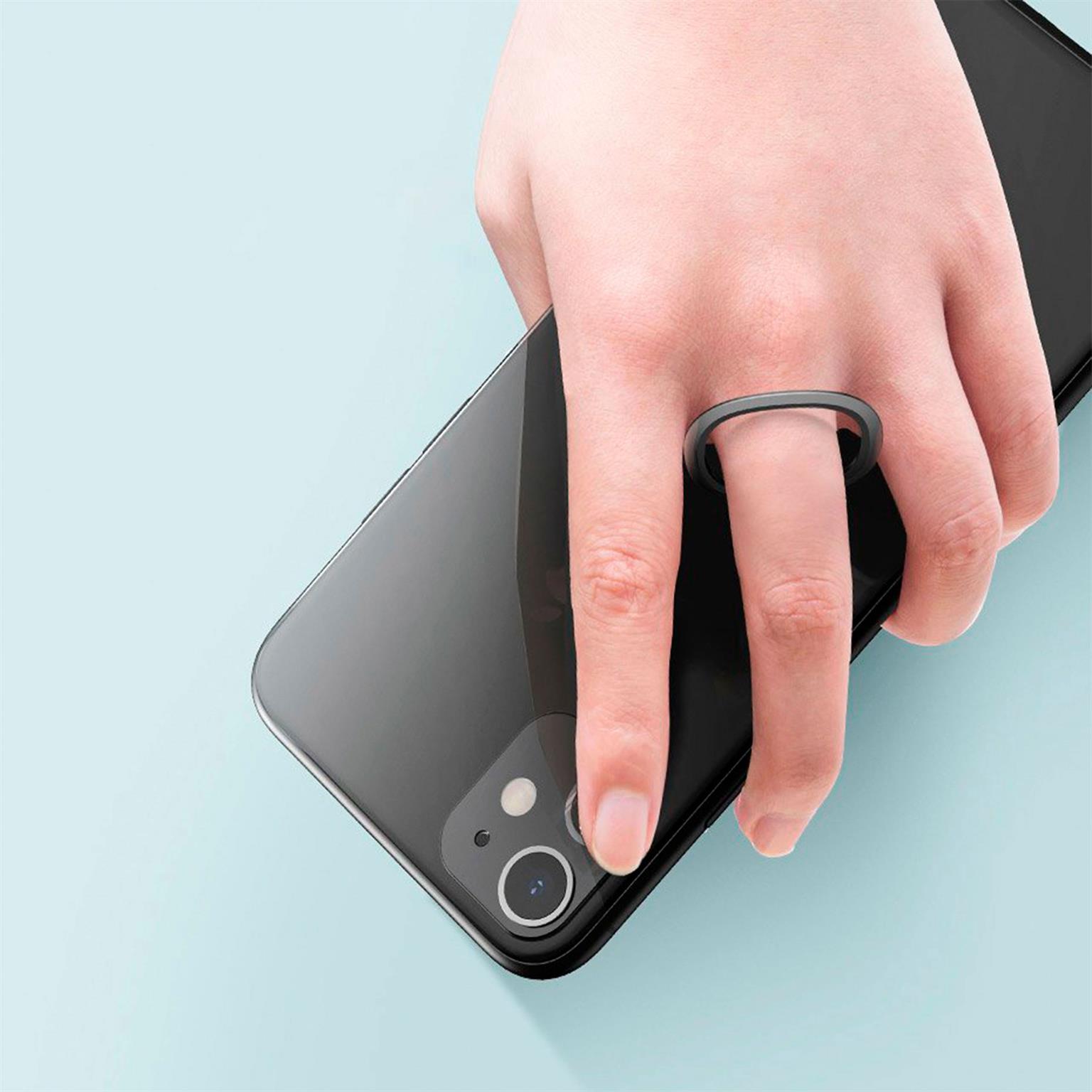 Baseus Ultradünner Selbstklebender Ringhalter – Handy Ringhalter, Ultradünner Ringhalter für Smartphones – Weiteres Produktbild 3