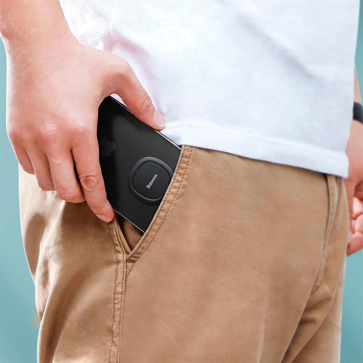 Baseus Ultradünner Selbstklebender Ringhalter – Handy Ringhalter, Ultradünner Ringhalter für Smartphones – Weiteres Produktbild 7 Baseus Ultradünner Selbstklebender Ringhalter – Handy Ringhalter, Ultradünner Ringhalter für Smartphones – Weiteres Produktbild 7