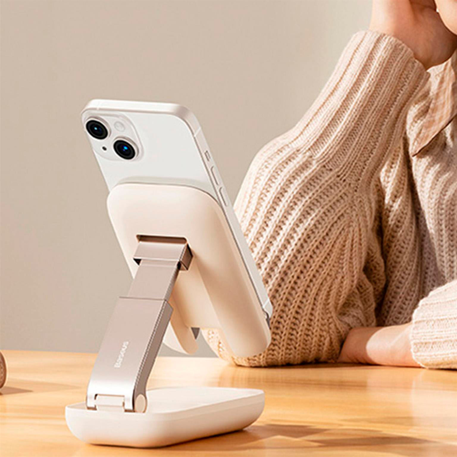 Baseus Seashell-Serie – Verstellbarer und flexibler Telefonständer für optimalen Komfort und Bedienung – Weiteres Produktbild 7