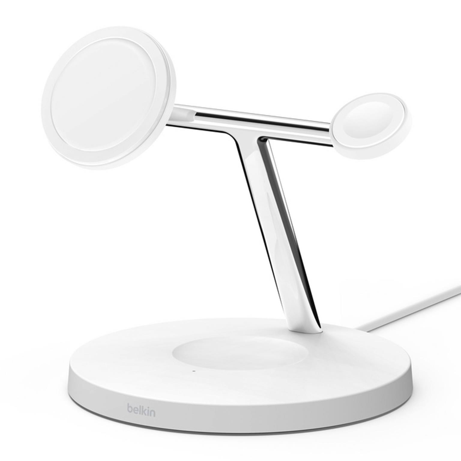 Belkin Boost Charge Pro 3-in-1-Ladegerät mit MagSafe – Induktives USB-C Ladegerät Magnetische Ausrichtung 15W – Weiteres Produktbild 6