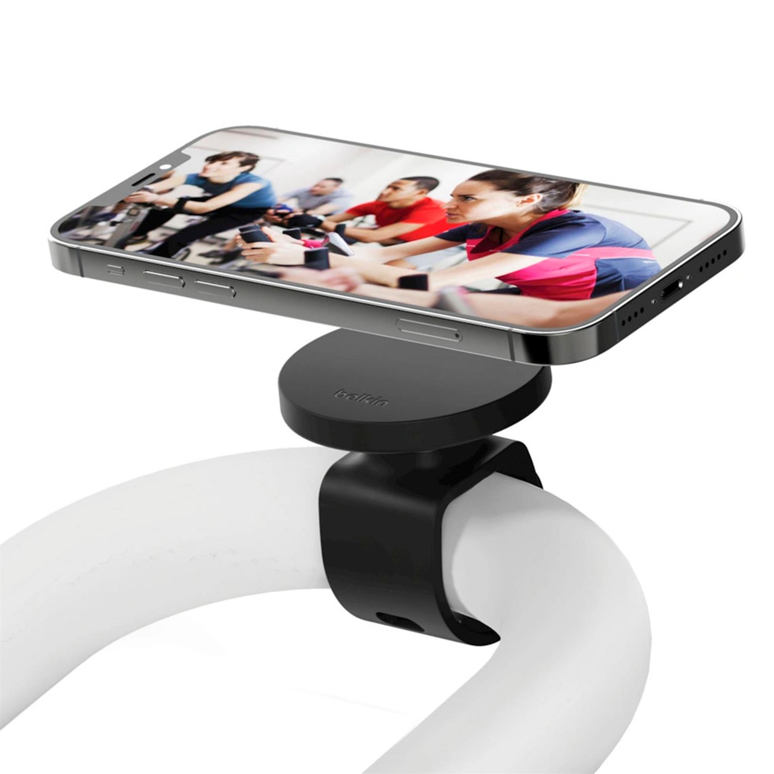 Belkin Fitness Halterung mit MagSafe – Magnetischer Fitness Halter für Smartphones, Handyhalterung Fitness – undefined