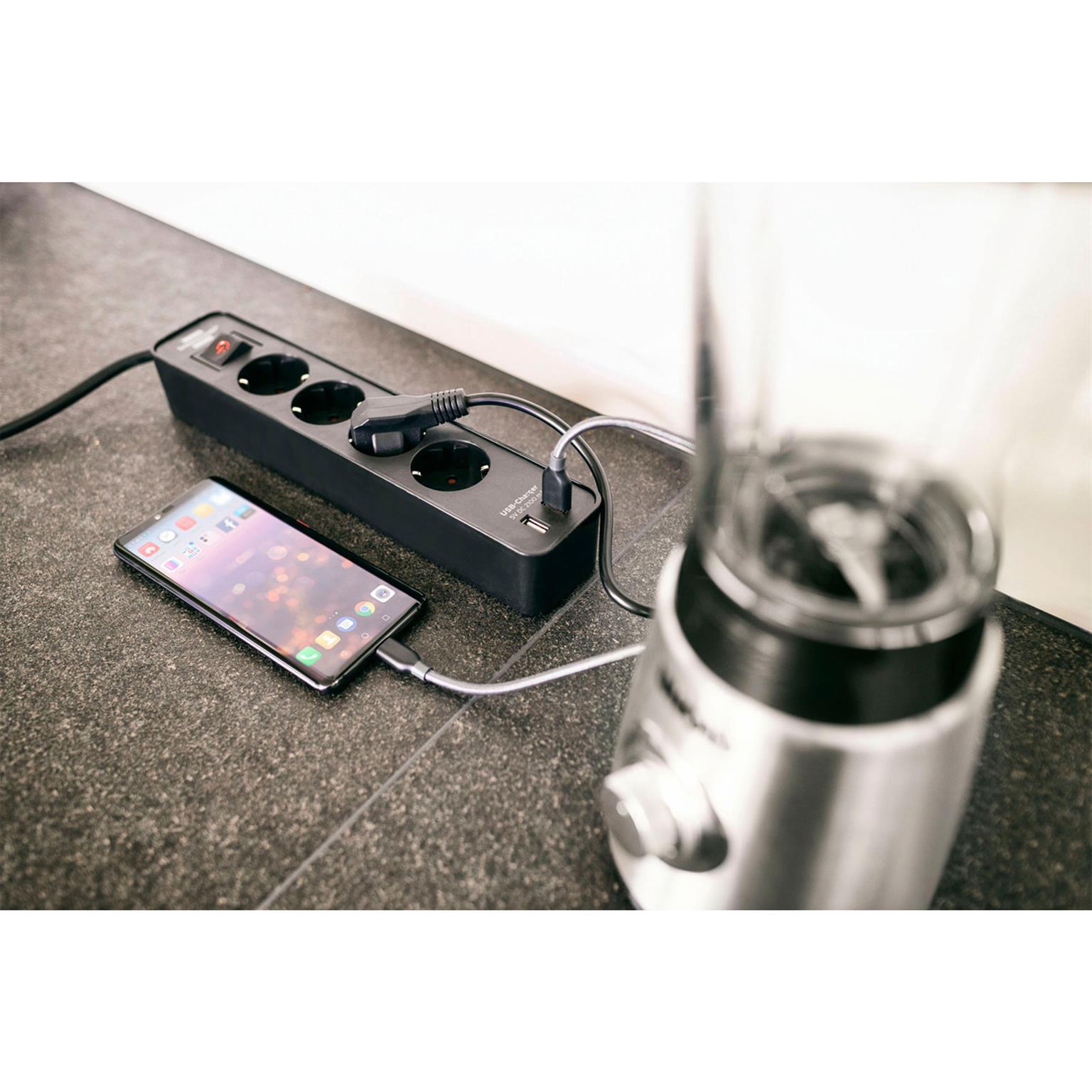 brennenstuhl Ecolor USB Steckdosenleiste 4-fach – Steckdosenleiste 4-fach mit USB und Schalter 1,5m Kabel – Weiteres Produktbild 6 brennenstuhl Ecolor USB Steckdosenleiste 4-fach – Steckdosenleiste 4-fach mit USB und Schalter 1,5m Kabel – Weiteres Produktbild 6