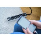 brennenstuhl Ecolor USB Steckdosenleiste 4-fach – Steckdosenleiste 4-fach mit USB und Schalter 1,5m Kabel – Weiteres Produktbild 5