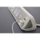 brennenstuhl Eck-Steckdosenleiste – 2x Schutzkontakt, 2x Euro und 2x USB Ladebuchsen, estilo Serie – Weiteres Produktbild 7