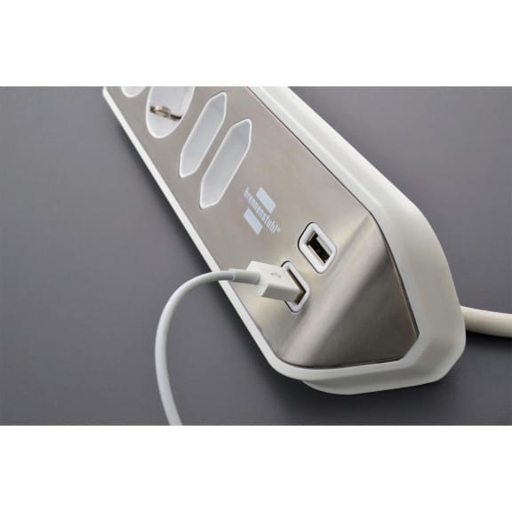 brennenstuhl Eck-Steckdosenleiste – 2x Schutzkontakt, 2x Euro und 2x USB Ladebuchsen, estilo Serie – Weiteres Produktbild 7 brennenstuhl Eck-Steckdosenleiste – 2x Schutzkontakt, 2x Euro und 2x USB Ladebuchsen, estilo Serie – Weiteres Produktbild 7