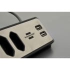 brennenstuhl Eck-Steckdosenleiste – 4x Schutzkontakt, 2x Euro und 2x USB Ladebuchsen, estilo Serie – Weiteres Produktbild 7