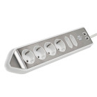 brennenstuhl Eck-Steckdosenleiste – 4x Schutzkontakt, 2x Euro und 2x USB Ladebuchsen, estilo Serie – Weiteres Produktbild 2