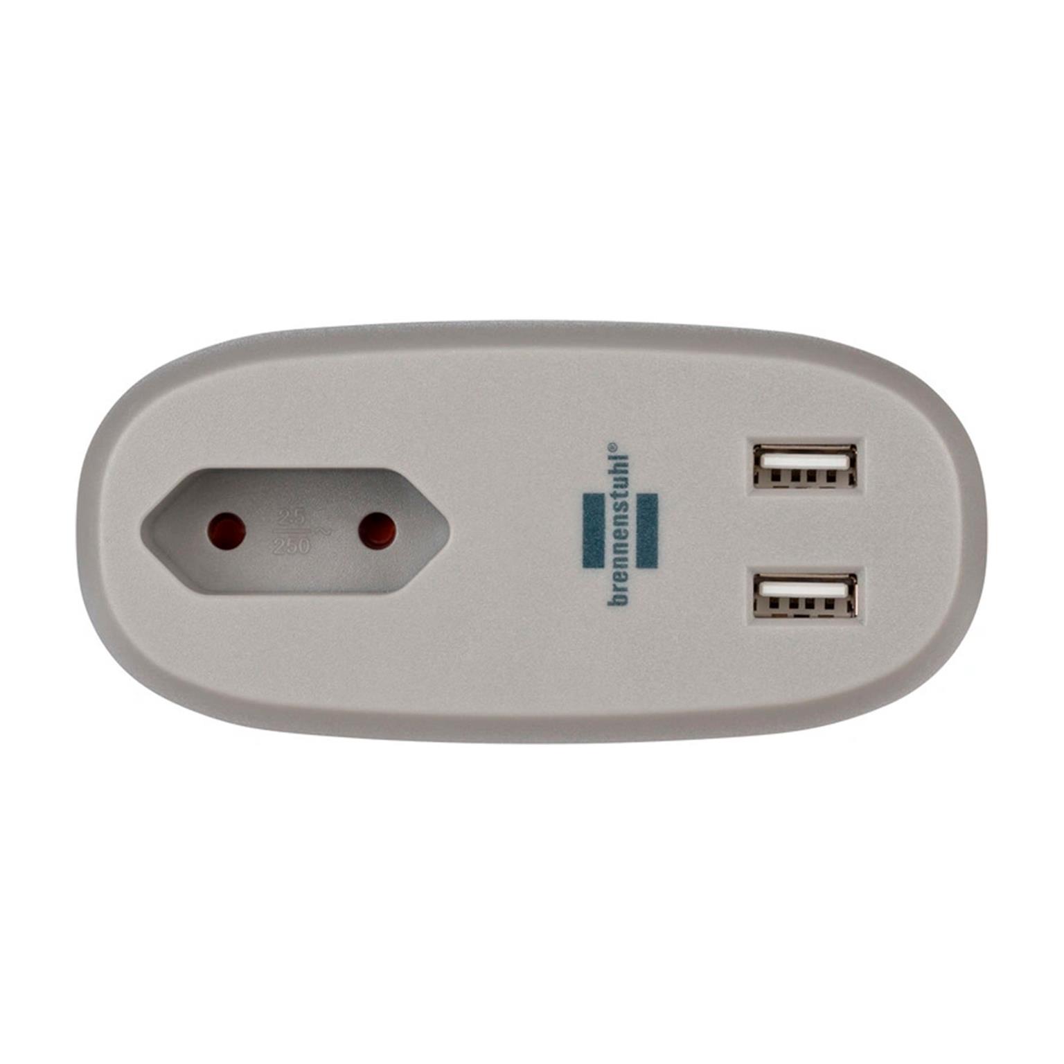 brennenstuhl Estilo Sofa-Steckdosenleiste – Steckdosenleiste mit USB, Steckdosenleiste für Couch und Bett – Weiteres Produktbild 1
