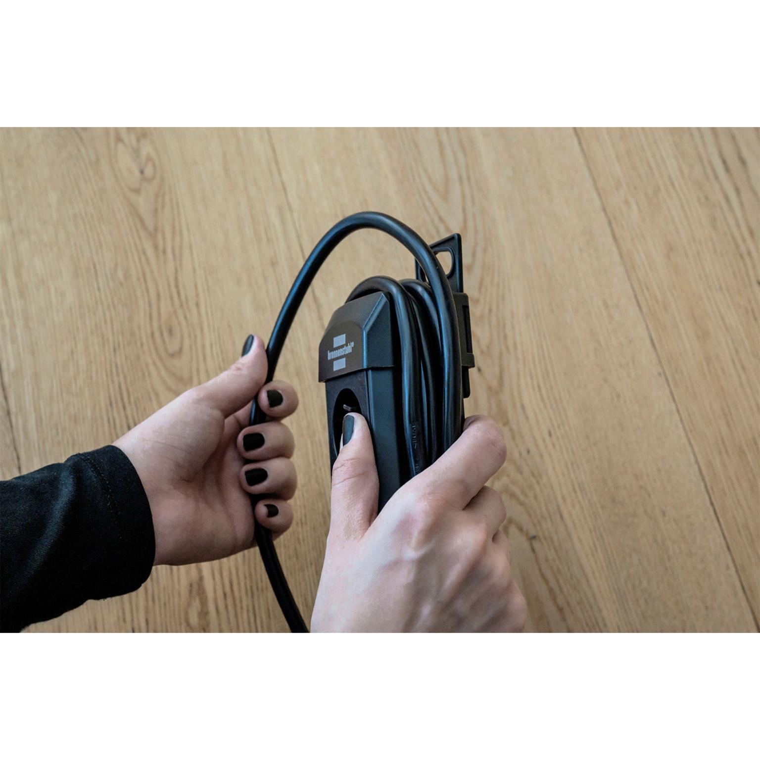 brennenstuhl Premium-Line Steckdosenleiste 6-fach – Steckdosenleiste 6-fach mit 3m Kabel und Schalter – Weiteres Produktbild 8