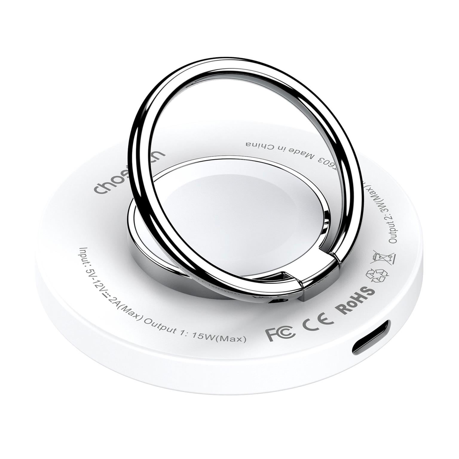 Choetech Induktives MagSafe-Ladegerät mit Halterung – MagSafe Ladegerät, Induktives Laden, MagSafe Halterung – Weiteres Produktbild 1