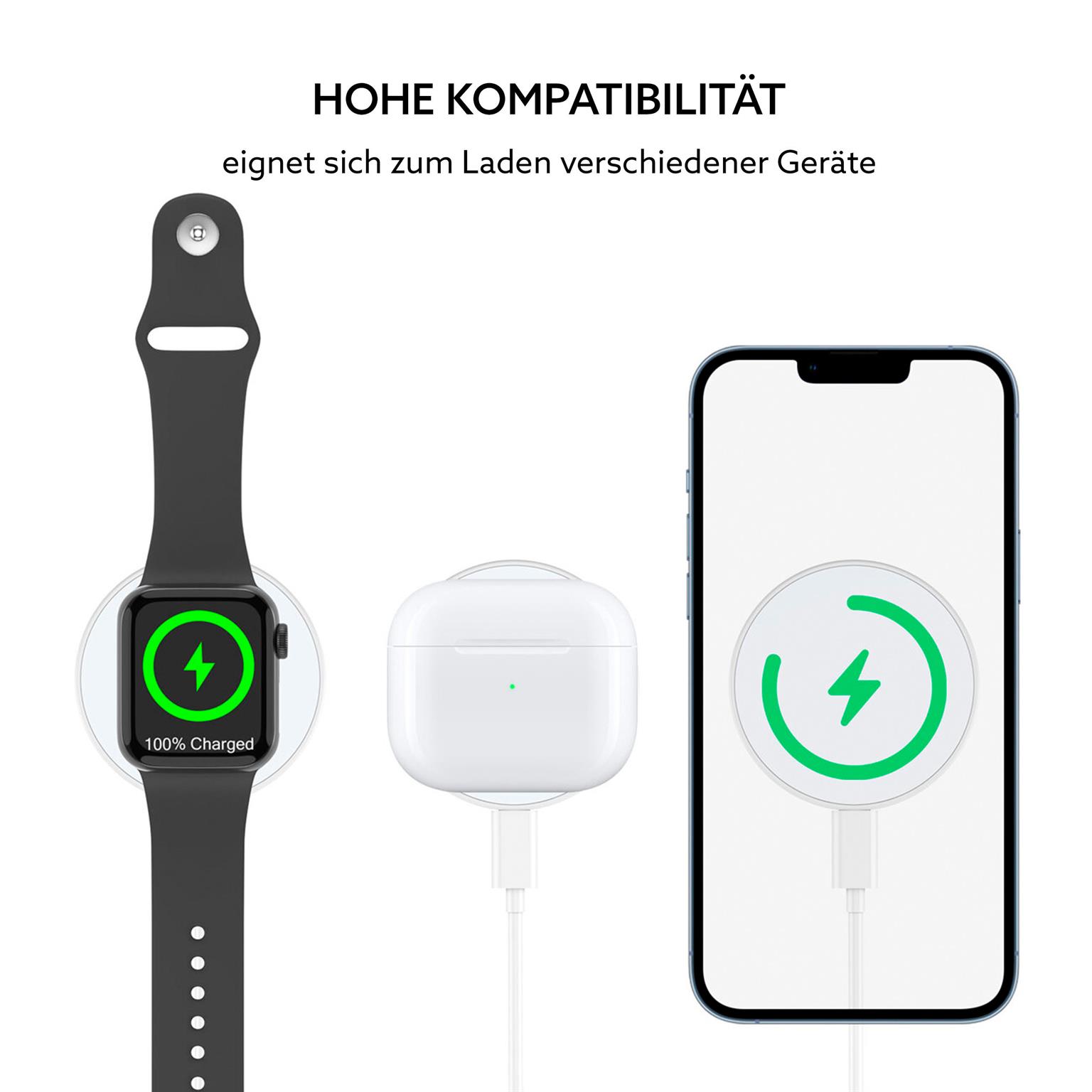 Choetech Induktives MagSafe-Ladegerät mit Halterung – MagSafe Ladegerät, Induktives Laden, MagSafe Halterung – Weiteres Produktbild 6
