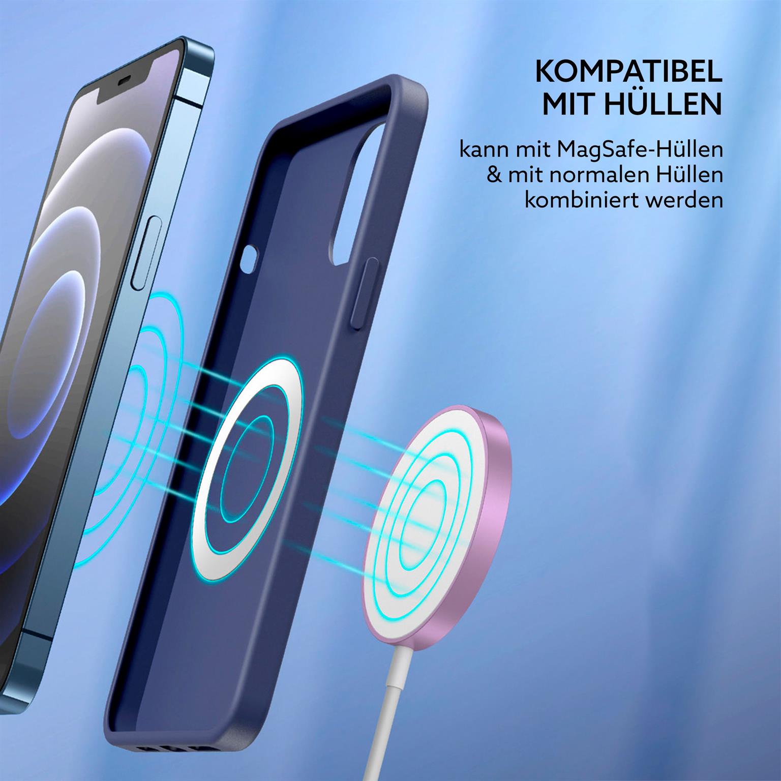 Choetech Magnetisches kabelloses Ladegerät 15W MagSafe – Schnelles und stabiles Aufladen mit Qi-Technologie – Weiteres Produktbild 2