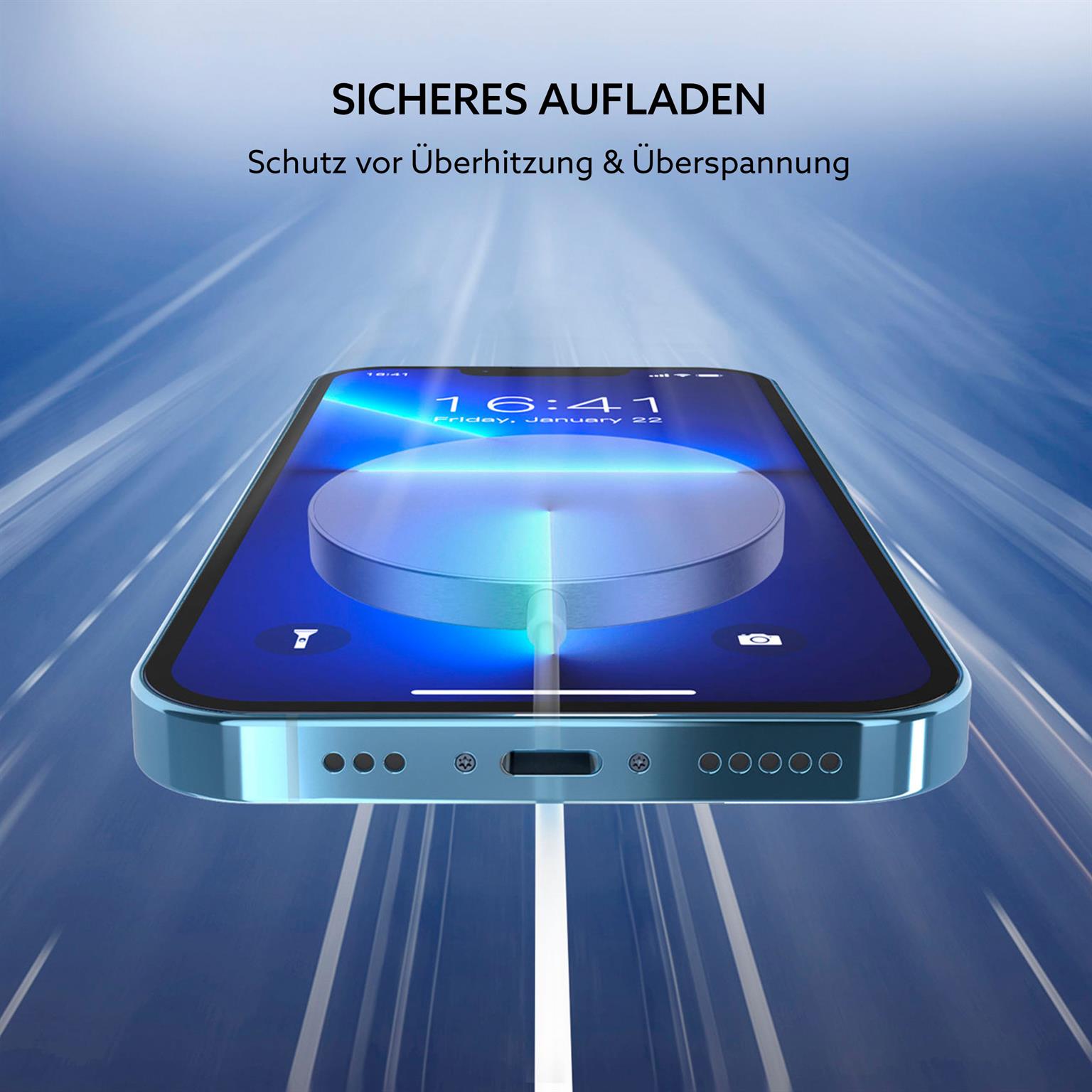 Choetech Magnetisches kabelloses Ladegerät 15W MagSafe – Schnelles und stabiles Aufladen mit Qi-Technologie – Weiteres Produktbild 1