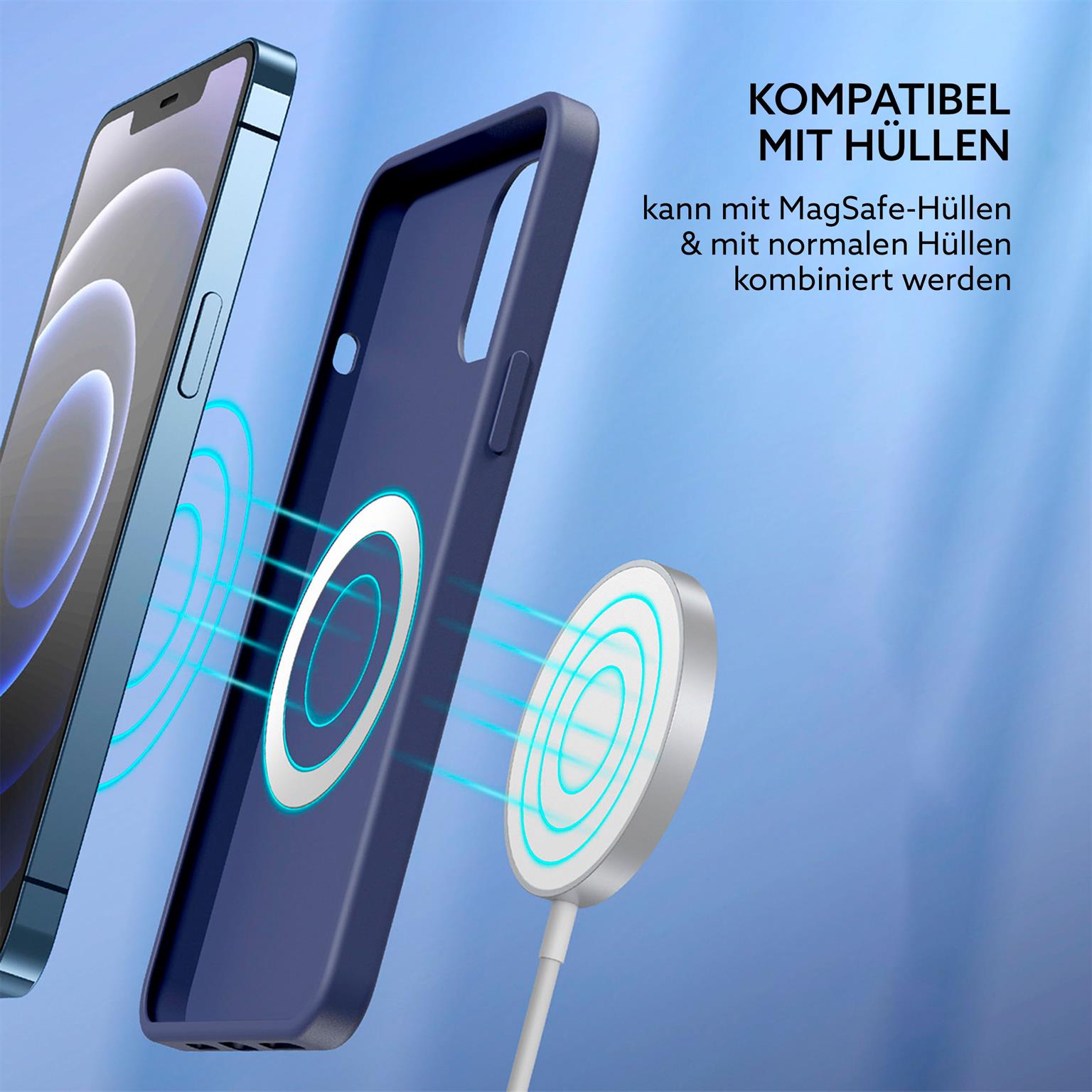 Choetech Magnetisches kabelloses Ladegerät 15W MagSafe – Schnelles und stabiles Aufladen mit Qi-Technologie – Weiteres Produktbild 2