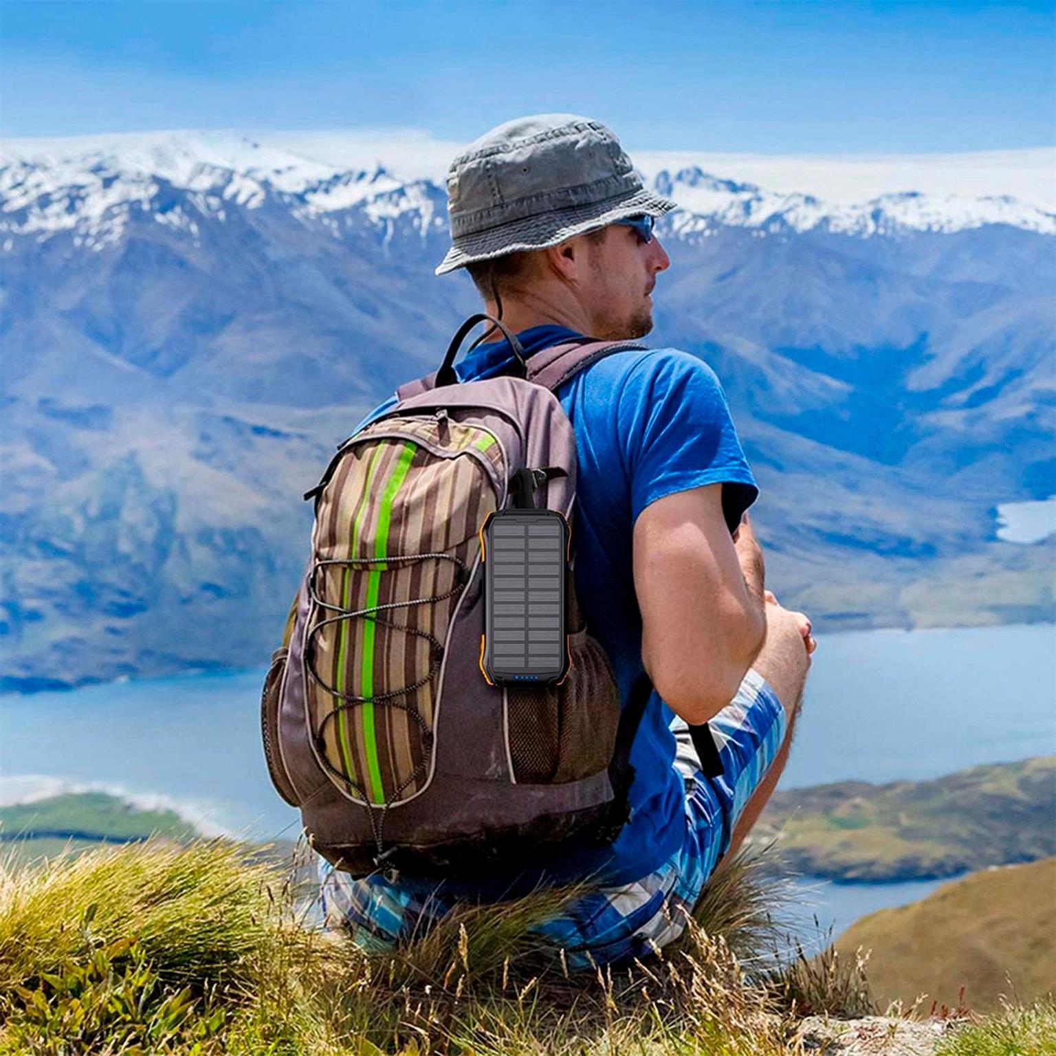 Choetech Powerbank mit induktivem Laden 10000 mAh – Qi Solar Powerbank, USB-C, USB-A, Solar Ladegerät – Weiteres Produktbild 3 Choetech Powerbank mit induktivem Laden 10000 mAh – Qi Solar Powerbank, USB-C, USB-A, Solar Ladegerät – Weiteres Produktbild 3