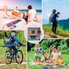 Choetech Reise Solar Ladegerät für Telefone mit USB 14W faltbar – passt zusammengeklappt in die Tasche – Weiteres Produktbild 7