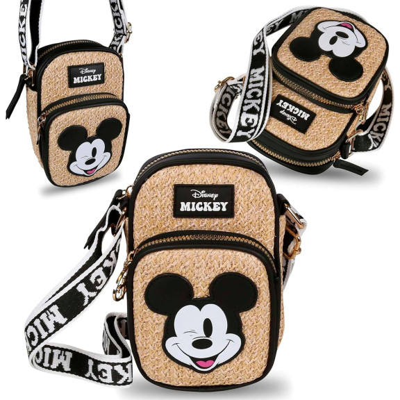 Disney Mickey Mouse Umhängetasche – Mickey Mouse Tasche, Umhängetasche mit Reißverschluss – Weiteres Produktbild 7 Disney Mickey Mouse Umhängetasche – Mickey Mouse Tasche, Umhängetasche mit Reißverschluss – Weiteres Produktbild 7