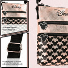 Disney Mickey Mouse Umhängetasche – Mickey Mouse Tasche, Umhängetasche mit Reißverschluss – Produktbild 3