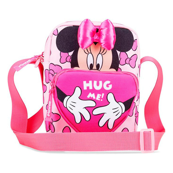 Disney Minnie Mouse Umhängetasche – Minnie Maus Tasche für Kinder mit Schultergurt und Frontfach für Alltag – Weiteres Produktbild 1 Disney Minnie Mouse Umhängetasche – Minnie Maus Tasche für Kinder mit Schultergurt und Frontfach für Alltag – Weiteres Produktbild 1