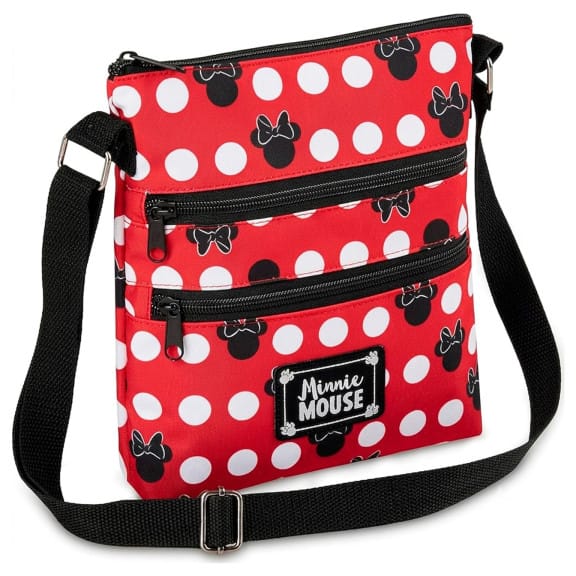 Disney Minnie Mouse Umhängetasche – Minnie Maus Tasche für Kinder mit Schultergurt und Frontfach für Alltag – Weiteres Produktbild 1 Disney Minnie Mouse Umhängetasche – Minnie Maus Tasche für Kinder mit Schultergurt und Frontfach für Alltag – Weiteres Produktbild 1