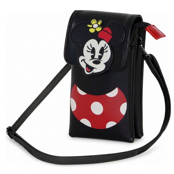 Disney Minnie Mouse Umhängetasche – Minnie Maus Tasche für Kinder mit Schultergurt und Frontfach für Alltag – Weiteres Produktbild 1 Disney Minnie Mouse Umhängetasche – Minnie Maus Tasche für Kinder mit Schultergurt und Frontfach für Alltag – Weiteres Produktbild 1