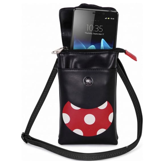 Disney Minnie Mouse Umhängetasche – Minnie Maus Tasche für Kinder mit Schultergurt und Frontfach für Alltag – Weiteres Produktbild 2 Disney Minnie Mouse Umhängetasche – Minnie Maus Tasche für Kinder mit Schultergurt und Frontfach für Alltag – Weiteres Produktbild 2