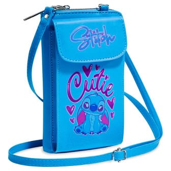 Disney Stitch Umhängetasche – Stitch Schultertasche mit verstellbarem Riemen für Alltag und Freizeit – Blau Disney Stitch Umhängetasche – Stitch Schultertasche mit verstellbarem Riemen für Alltag und Freizeit – Blau