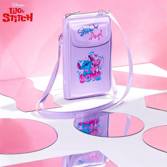 Disney Stitch Umhängetasche – Stitch Schultertasche mit verstellbarem Riemen für Alltag und Freizeit – Weiteres Produktbild 2 Disney Stitch Umhängetasche – Stitch Schultertasche mit verstellbarem Riemen für Alltag und Freizeit – Weiteres Produktbild 2