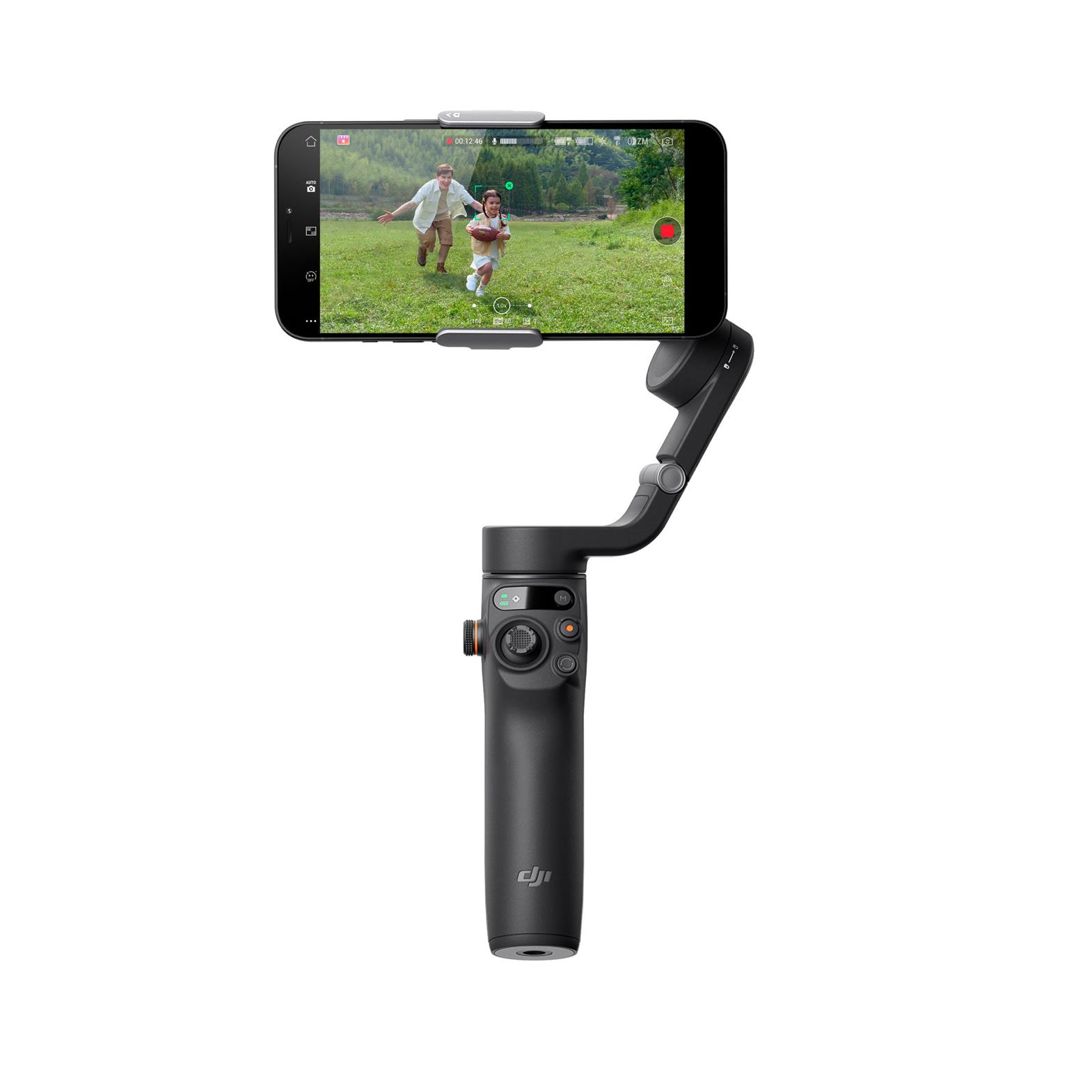 DJI Osmo Mobile 6 – Smartphone-Gimbal, 3-Achsen-Stabilisierung, integrierter Verlängerungsstab – faltbar – Weiteres Produktbild 3 DJI Osmo Mobile 6 – Smartphone-Gimbal, 3-Achsen-Stabilisierung, integrierter Verlängerungsstab – faltbar – Weiteres Produktbild 3