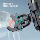 Dudao F7C Fahrrad Motorrad Telefonhalter – Smartphone Halterung Fahrrad Universal Handyhalterung Lenker stabil – Produktbild 4