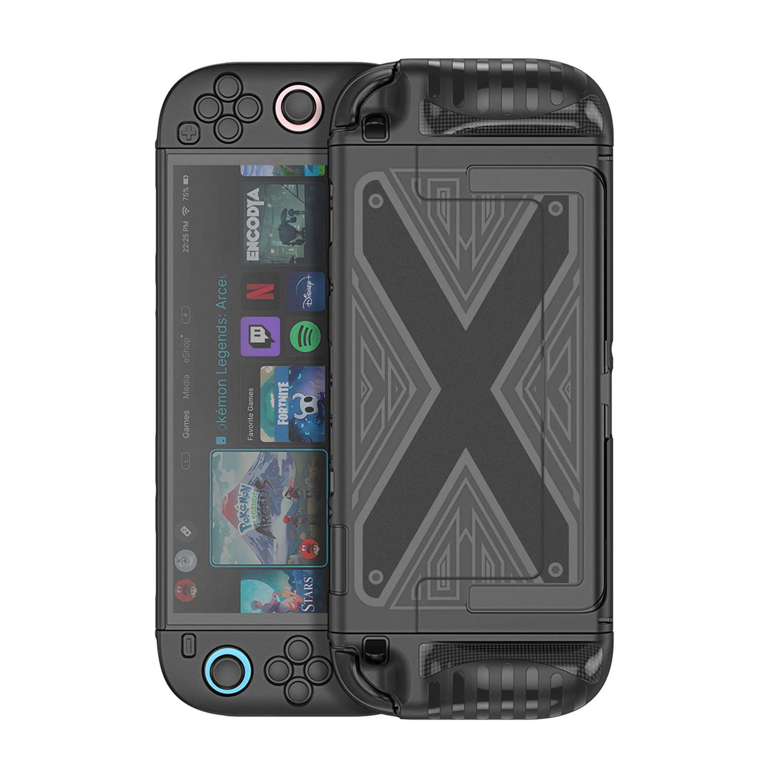 Dux Ducis Schutzhülle für Nintendo Switch 2 – Switch 2 Case schwarz, Slim Hülle, Hardcase mit rutschfestem Griff – undefined
