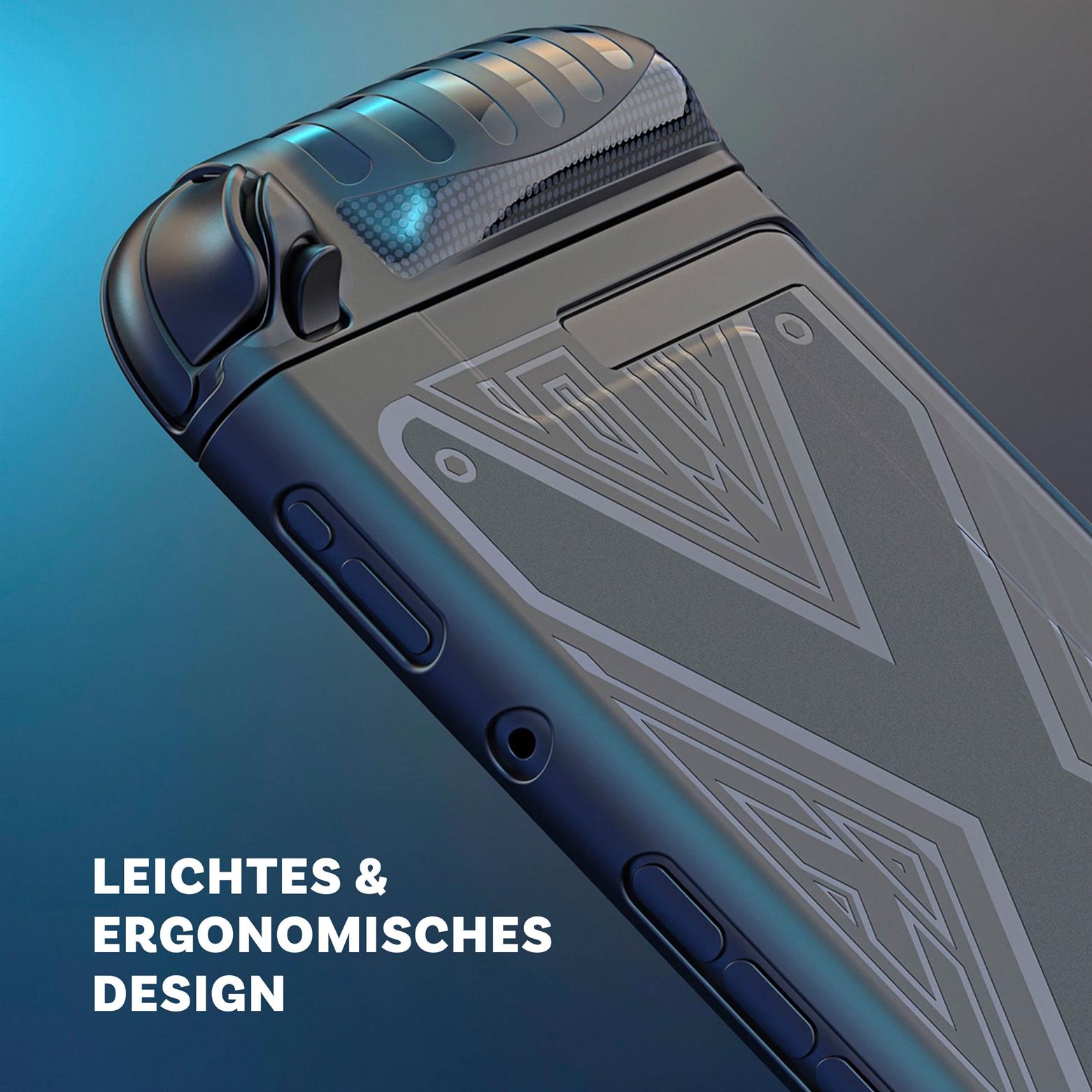 Dux Ducis Schutzhülle für Nintendo Switch 2 – Switch 2 Case schwarz, Slim Hülle, Hardcase mit rutschfestem Griff – Weiteres Produktbild 8