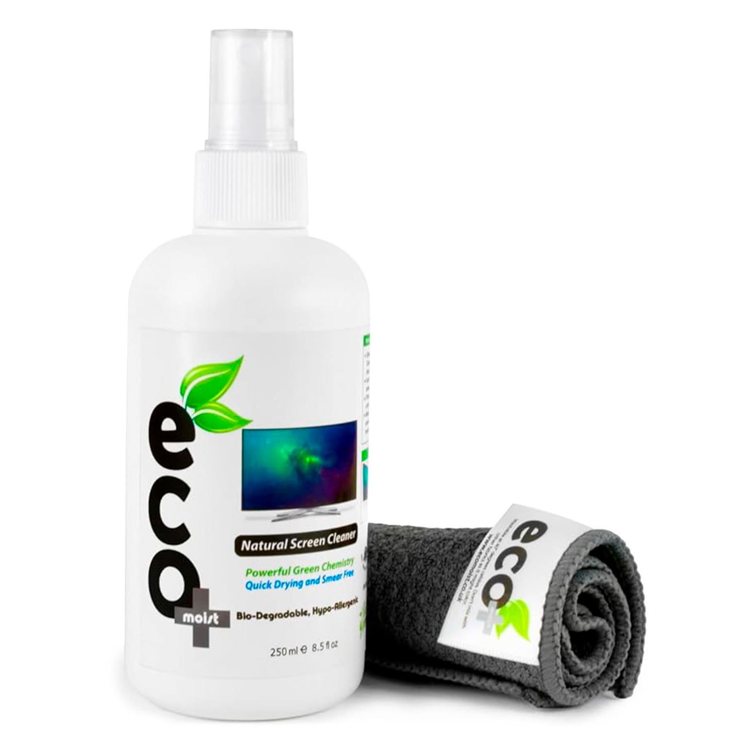 Ecomoist Bildschirm Reinigungsset – für Smartphones und andere Geräte, Mikrofasertuch, Displayreiniger 250 ml – Weiteres Produktbild 1 Ecomoist Bildschirm Reinigungsset – für Smartphones und andere Geräte, Mikrofasertuch, Displayreiniger 250 ml – Weiteres Produktbild 1