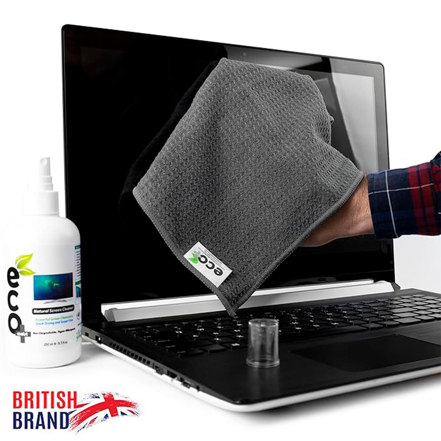 Ecomoist Bildschirm Reinigungsset – für Smartphones und andere Geräte, Mikrofasertuch, Displayreiniger 250 ml – Weiteres Produktbild 5 Ecomoist Bildschirm Reinigungsset – für Smartphones und andere Geräte, Mikrofasertuch, Displayreiniger 250 ml – Weiteres Produktbild 5