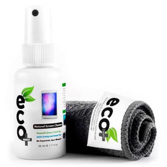 Ecomoist Bildschirm Reinigungsset – für Smartphones und andere Geräte, Mikrofasertuch, Displayreiniger 50 ml – Grau Ecomoist Bildschirm Reinigungsset – für Smartphones und andere Geräte, Mikrofasertuch, Displayreiniger 50 ml – Grau