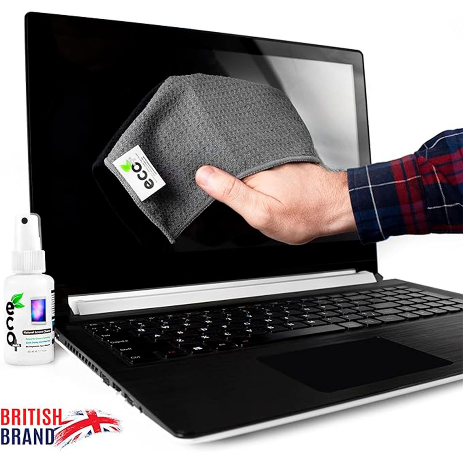 Ecomoist Bildschirm Reinigungsset – für Smartphones und andere Geräte, Mikrofasertuch, Displayreiniger 50 ml – Weiteres Produktbild 5 Ecomoist Bildschirm Reinigungsset – für Smartphones und andere Geräte, Mikrofasertuch, Displayreiniger 50 ml – Weiteres Produktbild 5