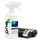 Ecomoist Bildschirm Reinigungsset – für Smartphones und andere Geräte, 2 Mikrofasertücher, Displayreiniger 500 ml – Weiteres Produktbild 1