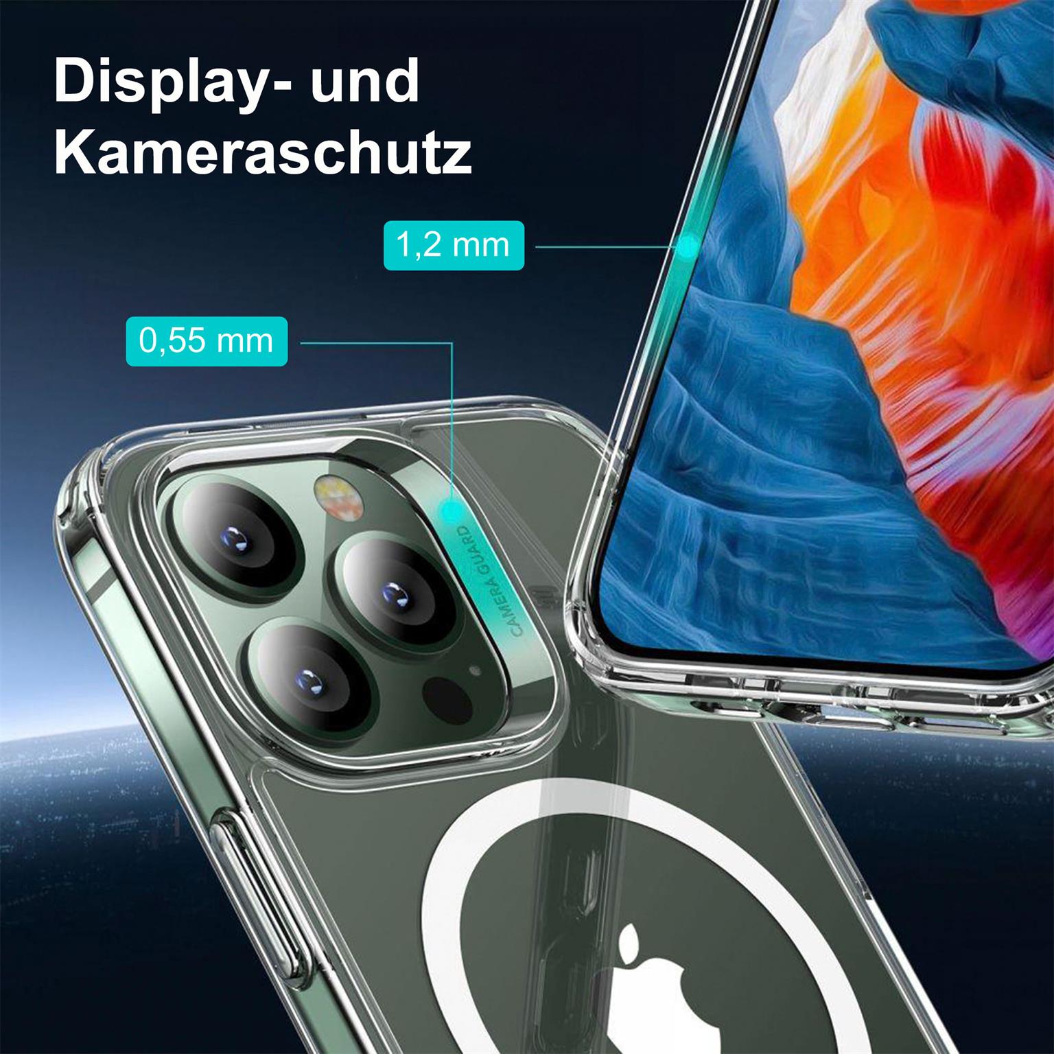 ESR Classic Hybrid MagSafe-Hülle mit HaloLock für iPhone 13 Pro Max – mit Militärnorm-Schutz – Weiteres Produktbild 5 ESR Classic Hybrid MagSafe-Hülle mit HaloLock für iPhone 13 Pro Max – mit Militärnorm-Schutz – Weiteres Produktbild 5